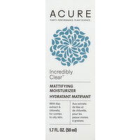 Acure Moisturizer, Mattifying