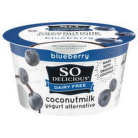 So Delicious Dairy Free Yogurt Alternative, Coconutmilk, Blueberry - 5.3 Ounce 