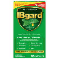 IBgard Abdominal Comfort, Capsules - 12 Each 