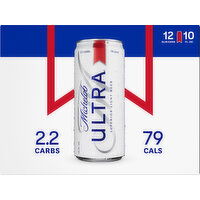 Michelob Ultra Beer, Superior Light, 12 Pack - 12 Each 