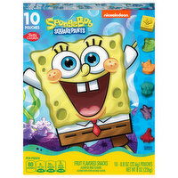 SpongeBob SquarePants Fruit Flavored Snacks - 10 Each 