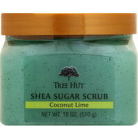 Tree Hut Sugar Scrub, Shea, Coconut Lime