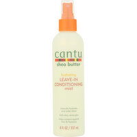 Cantu Leave-In Conditioning Mist, Hydrating, Shea Butter - 8 Ounce
