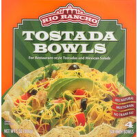 Rio Rancho Tostada Bowls, Six-Inch Bowls - 4 Each 