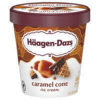 Haagen-Dazs Ice Cream, Caramel Cone - 14 Fluid ounce 