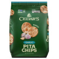 Cedar's Garlic Pita Chips - 6 Ounce