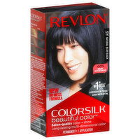 Revlon Permanent Hair Color, Natural Blue Black 12 - 1 Each 