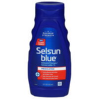 Selsun Blue Shampoo, Medicated - 11 Fluid ounce 