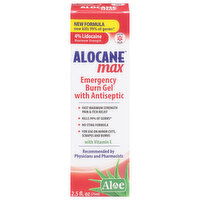 Alocane Emergency Burn Gel, Maximum Strength - 2.5 Fluid ounce 