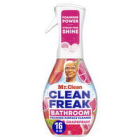 Mr. Clean Clean Freak Foaming Bathroom Surface Cleaner Multi-Surface Spray Starter Kit, Grapefruit Scent - 16 Fluid ounce 