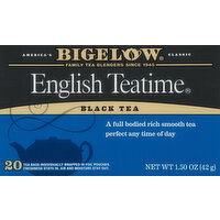 Bigelow Black Tea, English Teatime, Tea Bags