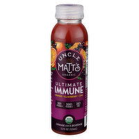 Uncle Matt's Organic Orange Juice Beverage, Ultimate Immune - 12 Fluid ounce 