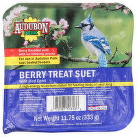 Audubon Park Wild Bird Food, Berry Treat Suet - 11.75 Ounce 