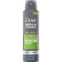 Dove Antiperspirant, Extra Fresh, Dry Spray - 3.8 Ounce 