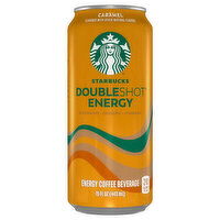 Starbucks Energy Coffee Beverage, Caramel, Doubleshot - 15 Fluid ounce 