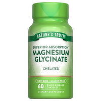 Nature's Truth Quick Release Capsules Superior Absorption Chelated Magnesium Glycinate - 60 Each