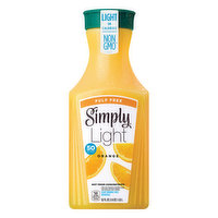 Simply Juice Beverage, Orange, Pulp Free - 1 Each 