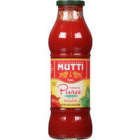 Mutti Tomato Puree, with Basil - 24.5 Ounce 