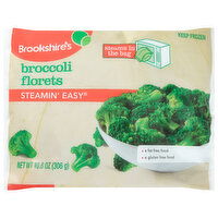 Brookshire's Steamin' Easy Broccoli Florets - 10.8 Ounce 