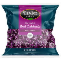 Taylor Farms Red Cabbage, Shredded - 8 Ounce 