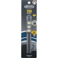 Police Security Flashlight, Trifecta, 200 Lumens - 1 Each 