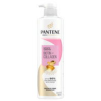 Pantene Infinite Lengths Biotin + Collagen Sulfate Free Shampoo - 13.5 Fluid Ounce