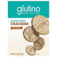 Glutino Crackers, Gluten Free, Multigrain - 4.4 Ounce 