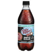 Dr Pepper Soda, Zero Sugar, Creamy Coconut