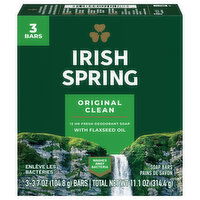 Irish Spring Deodorant Bar Soap for Men - 3 Each 