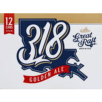 318 Beer, Golden Ale, 12 Pack - 12 Each 