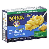 Annie's Macaroni & Cheese Sauce, Creamy Deluxe Four Cheese - 10 Ounce 