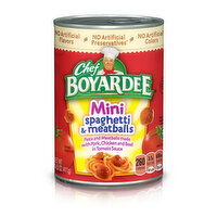 Chef Boyardee Mini Spaghetti and Meatballs - 14.5 Ounce 