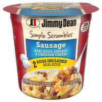 Jimmy Dean Simple Scrambles, Sausage - 5.35 Ounce 