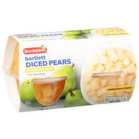 Brookshire's Diced Pears Fruit Bowls - 4 Each 