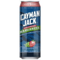 Cayman Jack Margarita, Strawberry - 24 Fluid ounce 