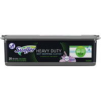 Swiffer Wet Mopping Cloths, Heavy Duty, Lavender - 20 Each 