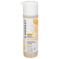 Honest Shampoo + Body Wash, Citrus Vanilla, Refresh - 10 Fluid ounce 