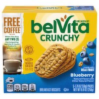 BELVITA Blueberry Breakfast Biscuits, 5 Packs (4 Biscuits Per Pack) - 8.8 Ounce 