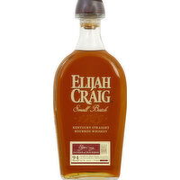 Elijah Craig Whiskey, Kentucky Straight Bourbon - 750 Millilitre 