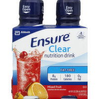 Ensure Nutrition Drink, Fat-Free, Mixed Fruit - 4 Each 