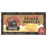 Kodiak Power Waffles, Buttermilk & Vanilla, Protein-Packed - 13.4 Ounce 