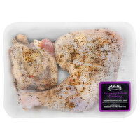 Fresh Seasoned Leg Quarters - 2.8 Pound 