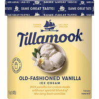 Tillamook Ice Cream, Old-Fashioned Vanilla - 1.5 Quart 