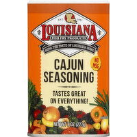 Louisiana Fish Fry Products Seasoning, Cajun - 8 Ounce 