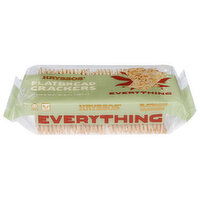 Kryssos Flatbread Crackers, Everything - 6.5 Ounce 