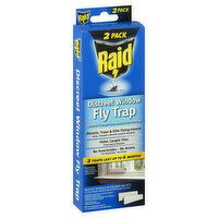 Raid Fly Trap, Discreet Window, 2 Pack - 2 Each 