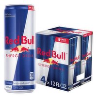 Red Bull Energy Drink - 4 Each 