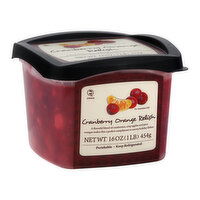 Sandridge Food Relish, Cranberry Orange - 16 Ounce 