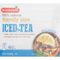 Brookshire's Iced Tea,100% Natural, Family Size, Tea Bags - 48 Each 