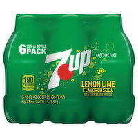 7-UP Soda, Lemon Lime Flavored, 6 Pack